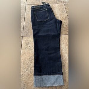 Women’s banana republic blue straight jeans size 30 no tags